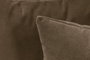 Atelier Del Sofa Sora Sofá Esquinero con Pouf - Marrón